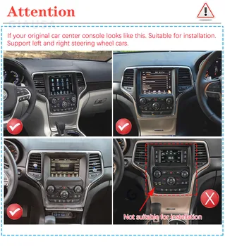 Android 13 OCTA ÇEKİRDEKLİ DSP Jeep Grand Cherokee İçin WK2 2010-2019 Araba Stereo Gps DVD Multimedya oynatıcı Navigasyon Radyo Kafa Ünitesi