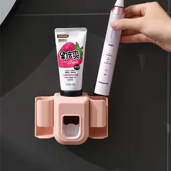 Elektrikli Diş Fırçası Tutucu Çift Delikli Duvar diş fırçası düzenleyici Diş Fırçası Standı Fırça Tutucu Banyo Aksesuarları