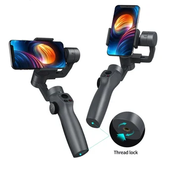 Evrensel cep 3-Axis el stabilize handphone telefon video kamera ayarlanabilir mini gimbal stabilizatörler smartphone için