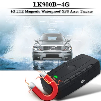 LK900B-4G 4G Araba GPS araç takip cihazı Gerçek zamanlı İzleme Bulucu İle Su Geçirmez ses monitörü 10000mAh Uzun Bekleme
