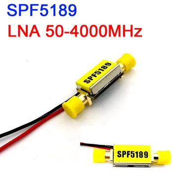 SPF5189 LNA 50-4000MHz RF amplifikatörü Düşük Gürültü NF=0.6 dB FM HF VHF / UHF Amatör Radyo Amplifikatör Kazanç 22DB 1.9 GHz