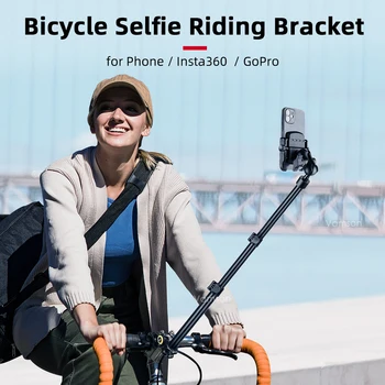 Vamson Bisiklet telefon tutucu gidon Bisiklet akıllı telefon standı Selfie Sopa Aksesuarları Insta360 GoPro 11 10 Djı Eylem 4
