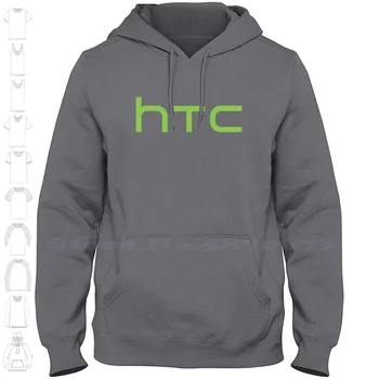 HTC Logo Yüksek Kaliteli %100 Pamuklu Kapüşonlu Yeni Grafik Sweatshirt