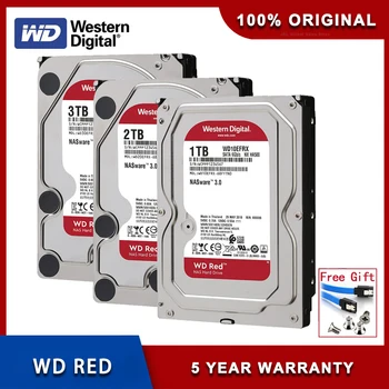Orijinal Batı Dijital WD Kırmızı NAS 4 TB 3 TB 3.5